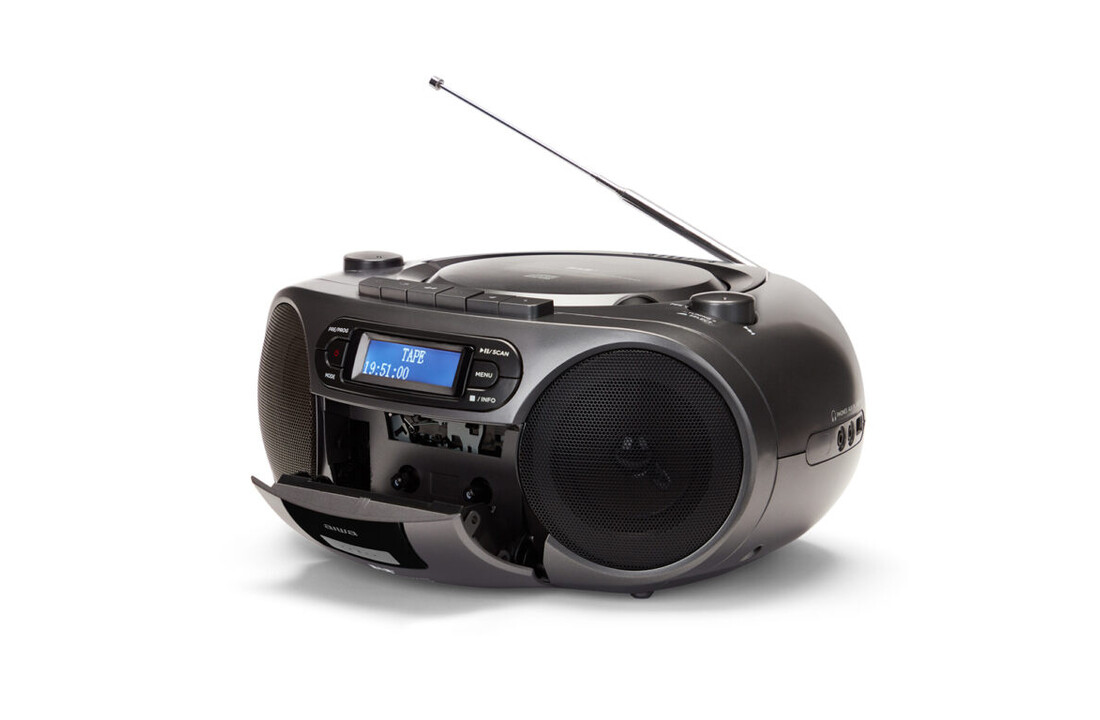 Aiwa BBTC-660DAB Zwart - Radio