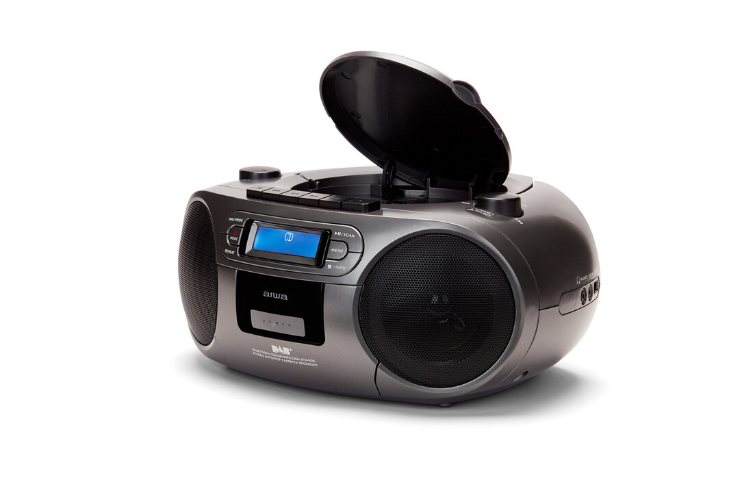 Aiwa BBTC-660DAB Zwart - Radio
