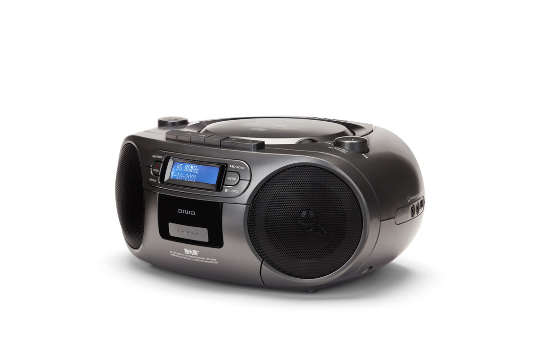 Aiwa BBTC-660DAB Zwart - Radio