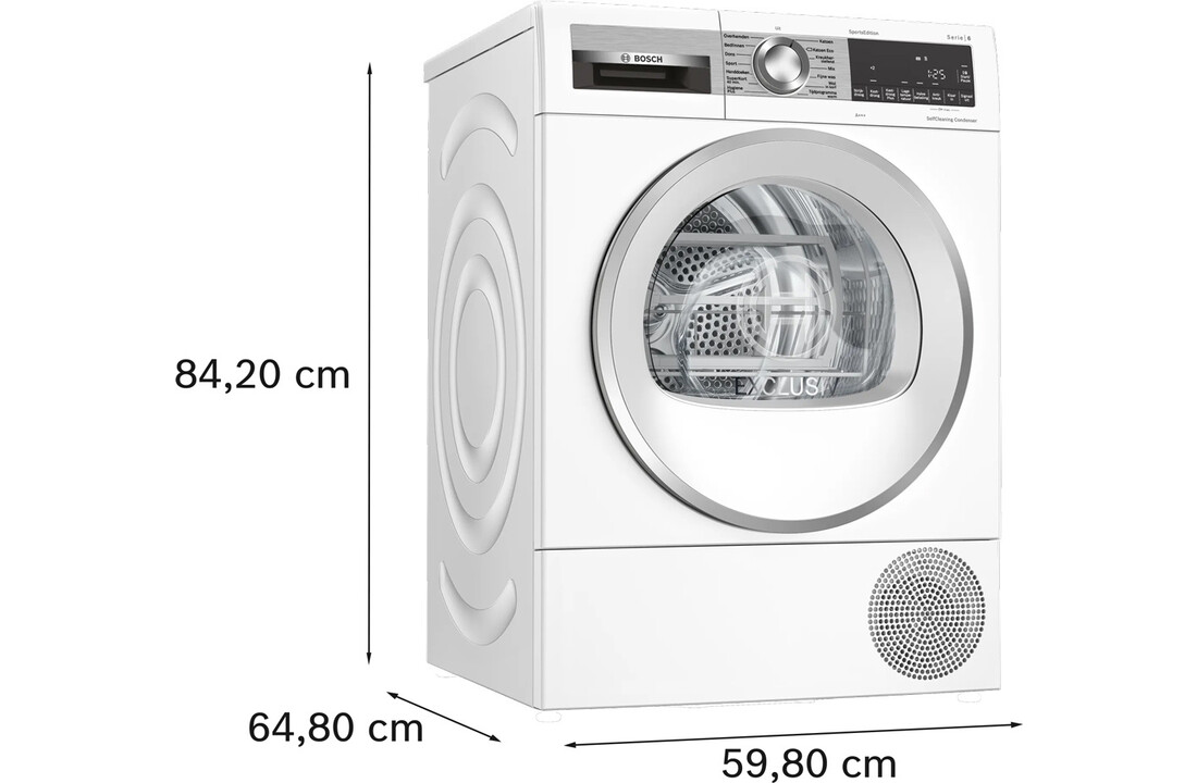 Bosch WQG235D9NL - Warmtepompdroger.