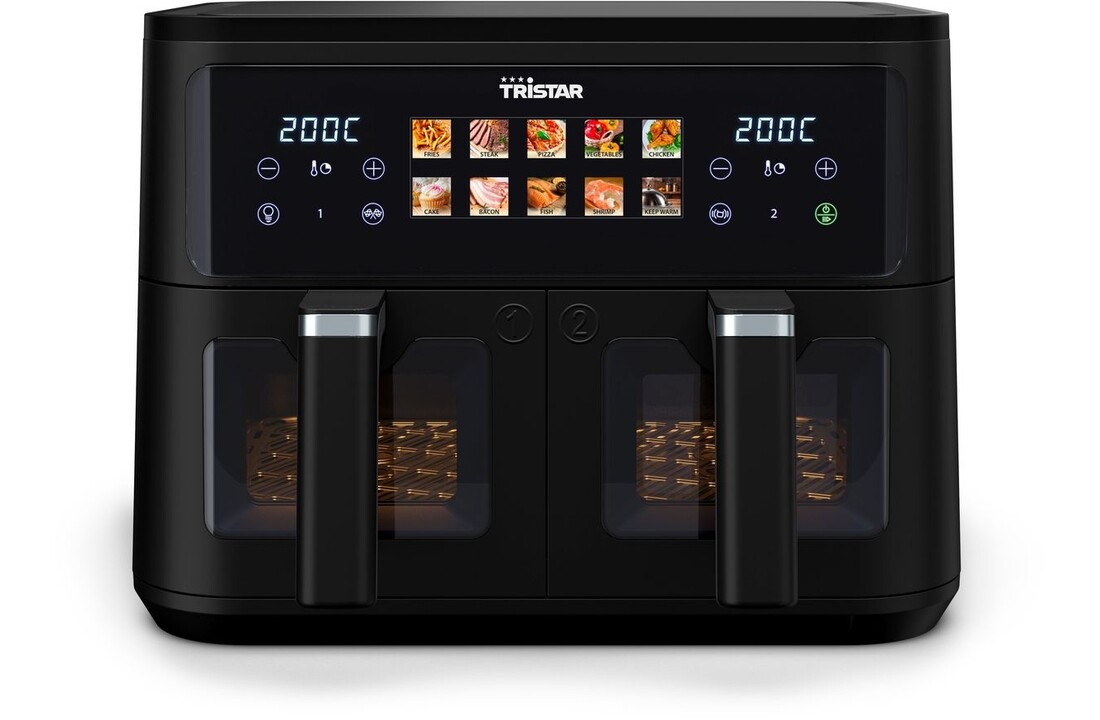 Tristar FR-9075 Double Basket - Hetelucht friteuse