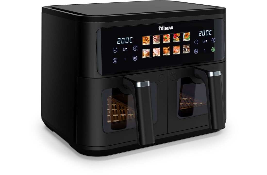Tristar FR-9075 Double Basket - Hetelucht friteuse