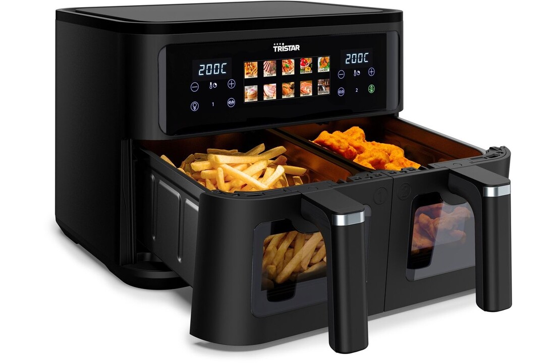 Tristar FR-9075 Double Basket - Hetelucht friteuse