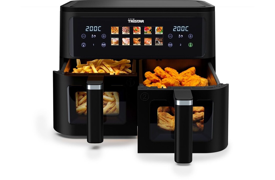 Tristar FR-9075 Double Basket - Hetelucht friteuse
