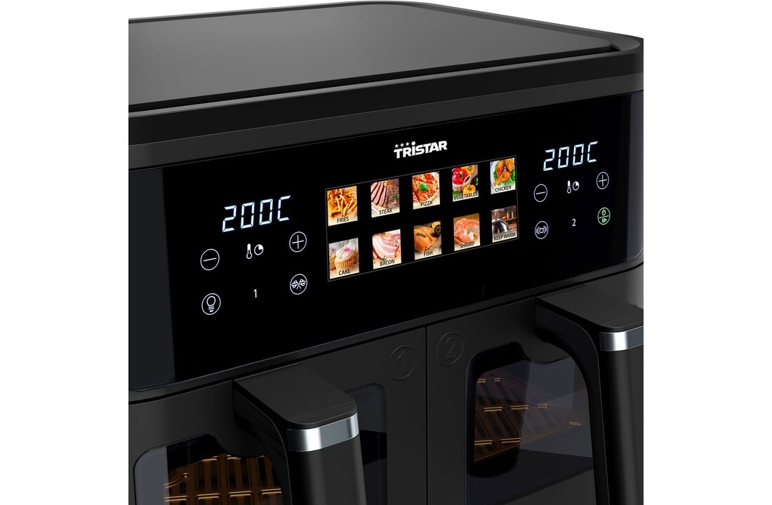 Tristar FR-9075 Double Basket - Hetelucht friteuse