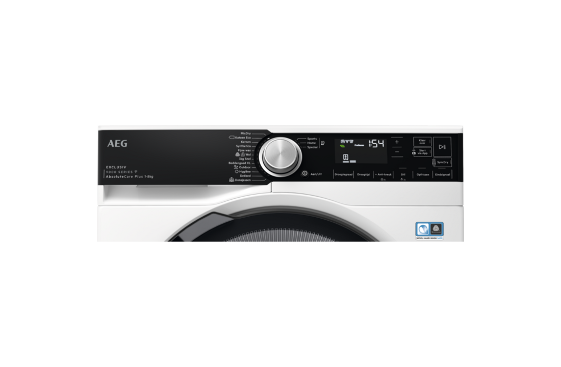 AEG TR9MUNCHEN 9000 Serie AbsoluteCare Plus - Warmtepompdroger