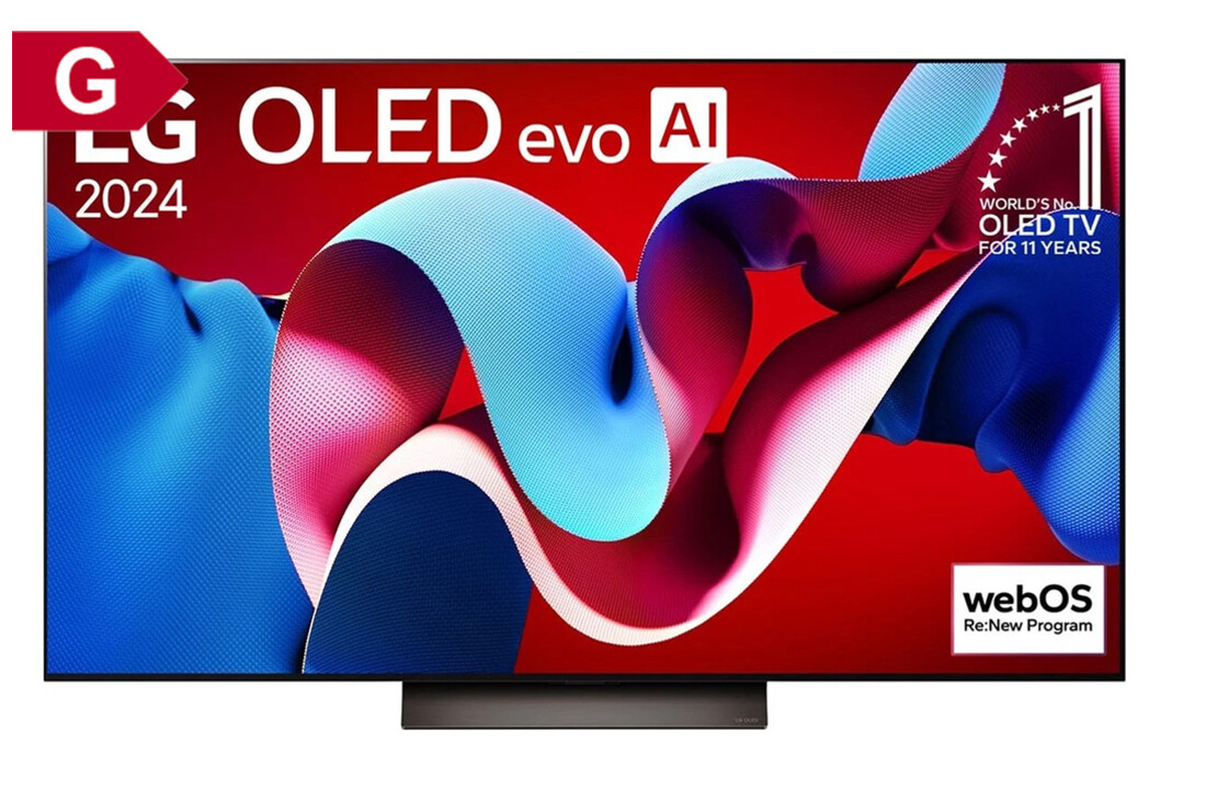 LG OLED55C44LA - 4K UHD OLED Evo TV.