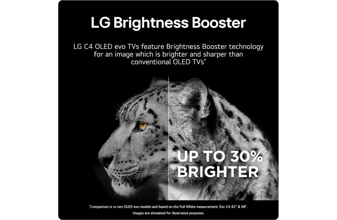 LG OLED55C44LA - 4K UHD OLED Evo TV.