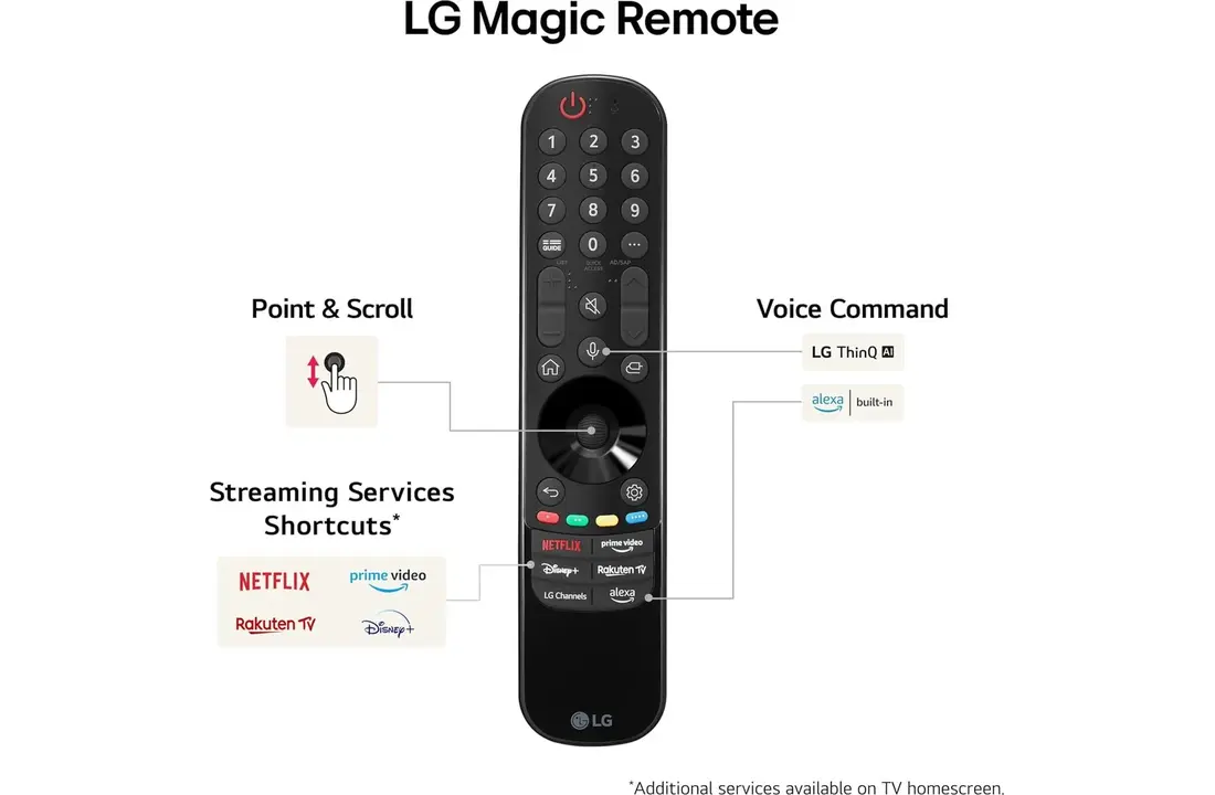 LG OLED55C44LA - 4K UHD OLED Evo TV.