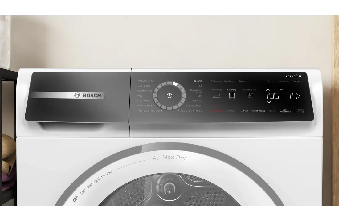 Bosch WRB247C9NL - Warmtepompdroger.