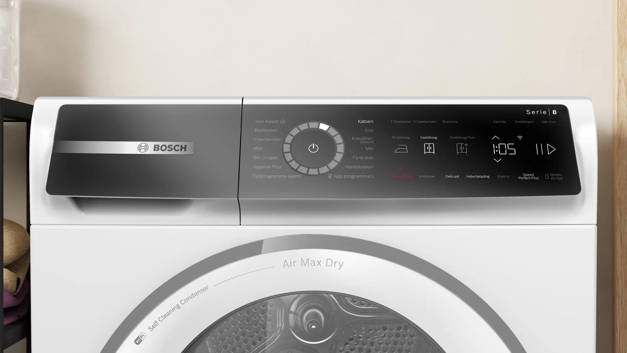 Bosch WRB247C9NL - Warmtepompdroger A-label.