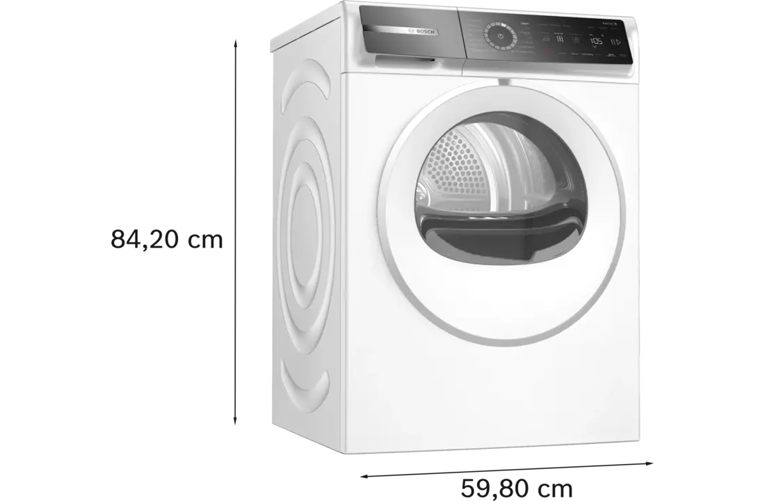 Bosch WRB247C9NL - Warmtepompdroger A-label.