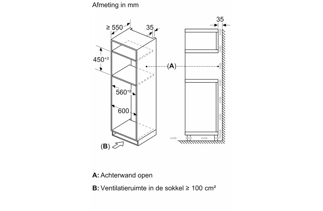 Bosch CMA585GB1  - Combimagnetron met hetelucht oven.