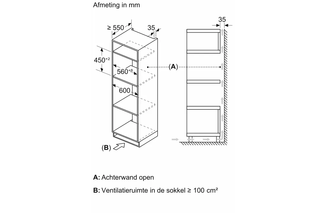 Bosch CMA585GB1  - Combimagnetron met hetelucht oven.