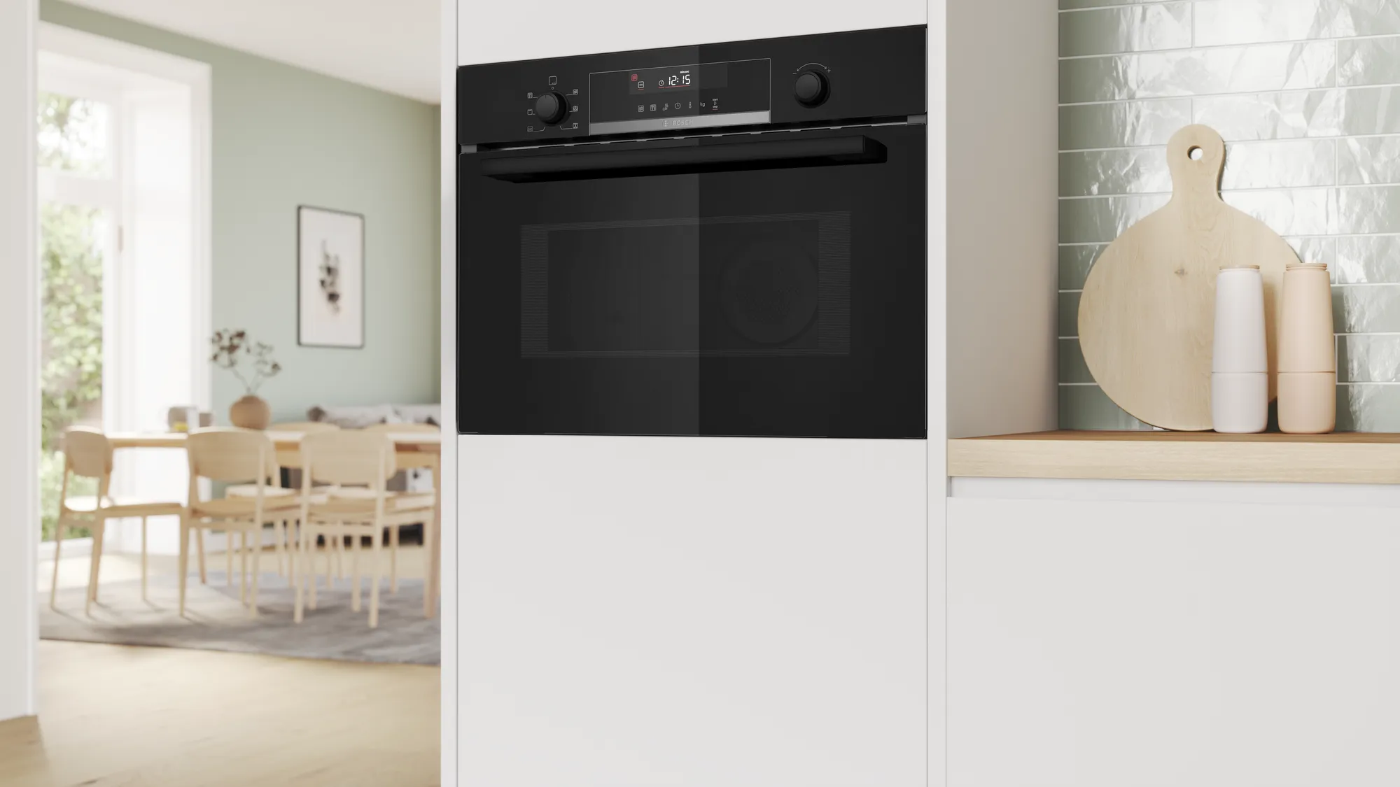 Bosch CMA585GB1  - Combimagnetron met hetelucht oven.