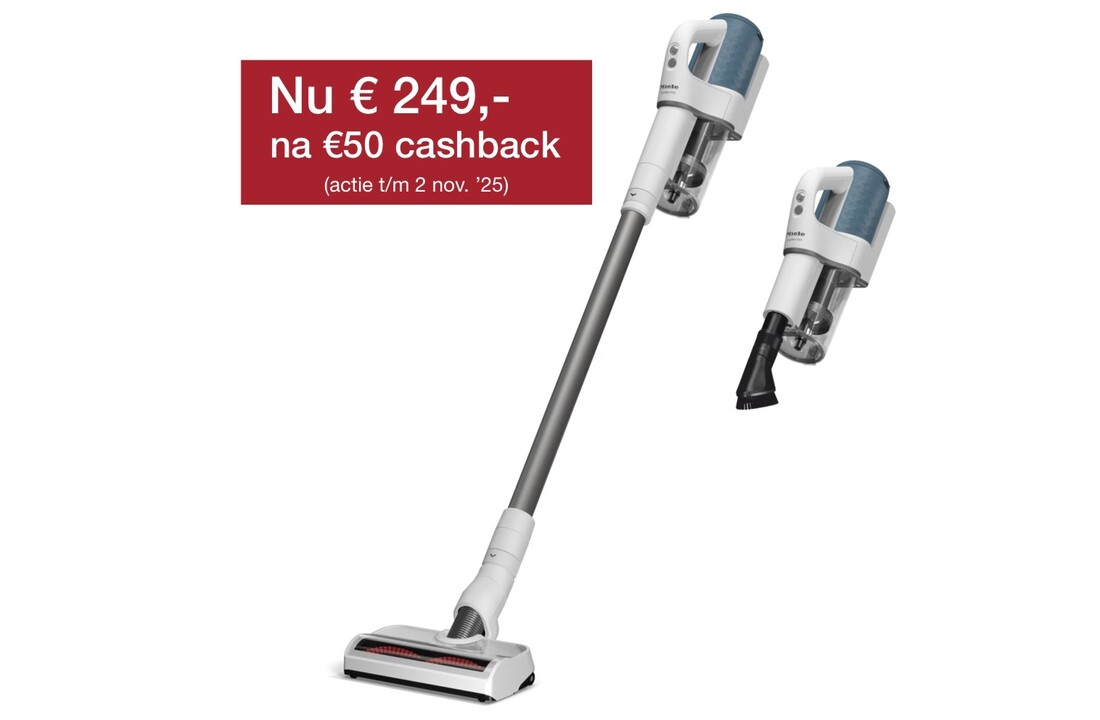 Miele Duoflex HX1 Nordic Blauw - Steelstofzuiger.