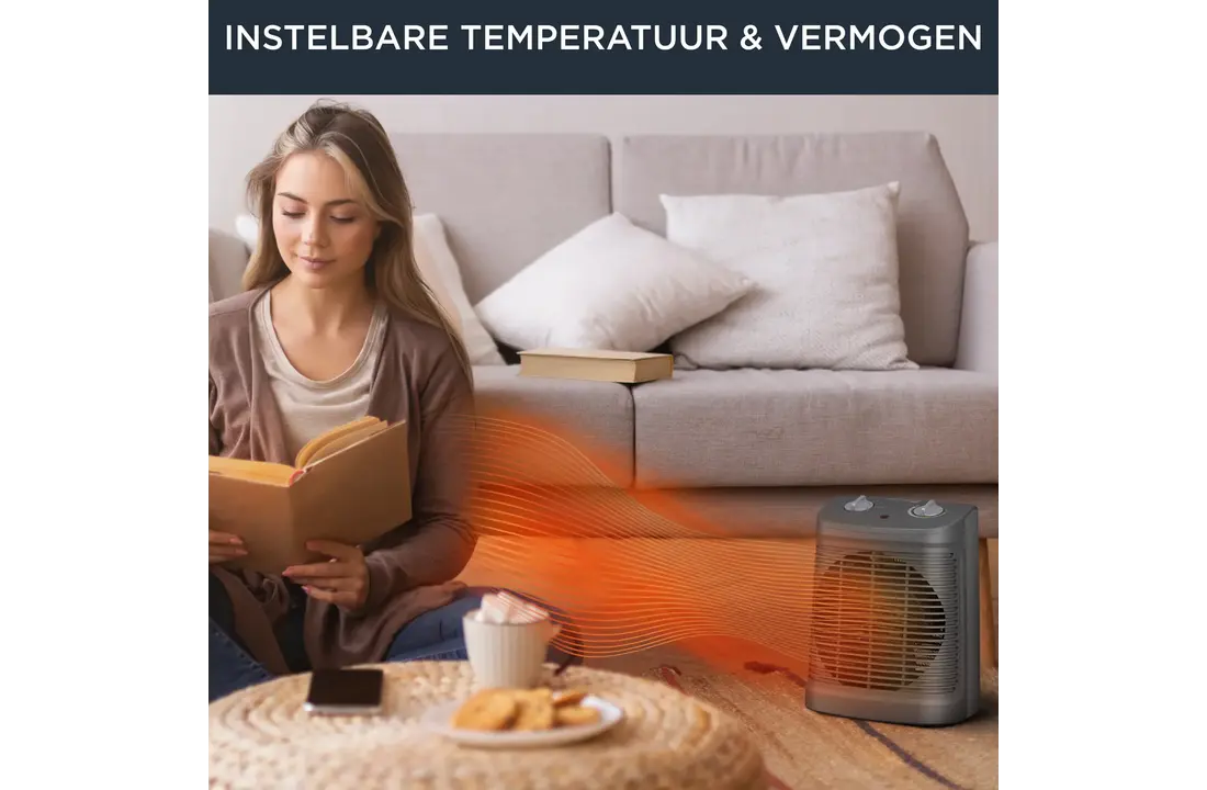 Rowenta SO2320 Instant Comfort Compact - Elektrische ventilatorkachel.