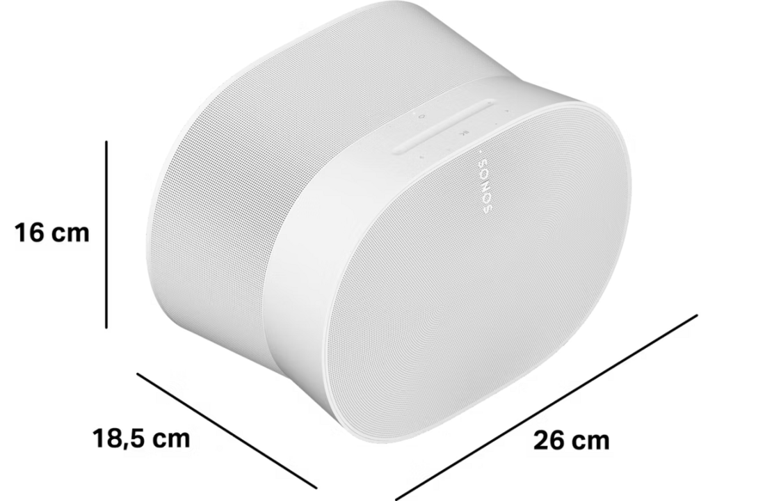 Sonos Era 300 Wit - Premium smart speaker.