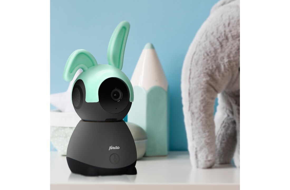 Alecto Smartbaby10 Zwart Camerababyfoon - Babyfoon