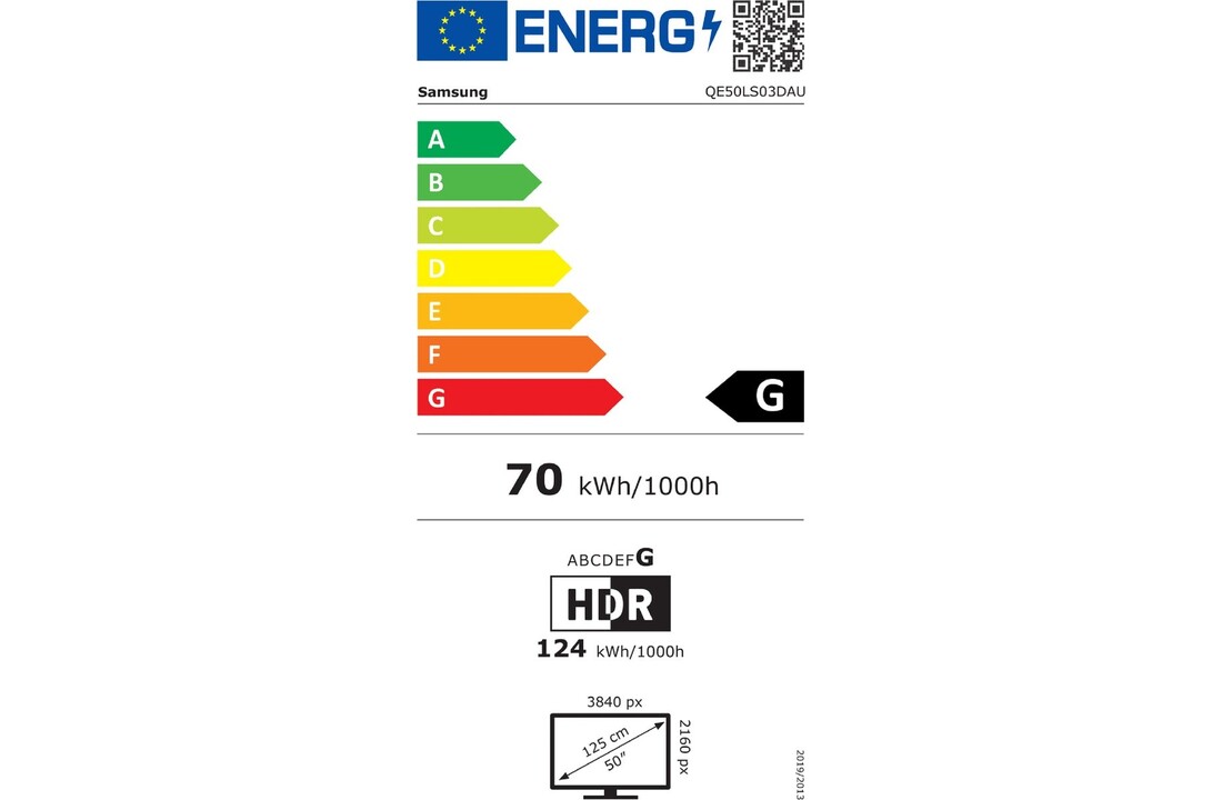 Samsung The Frame 50LS03D (2024) Buitenlands model - QLED TV