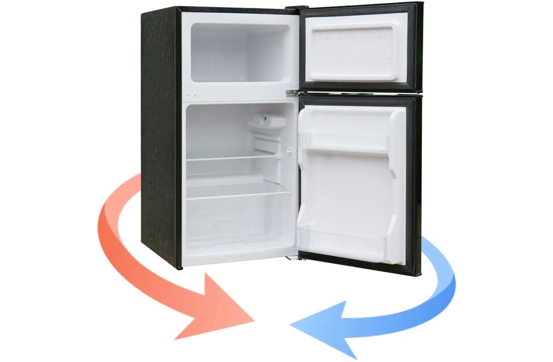 Manta MM545DBK - Koel-vriescombinatie