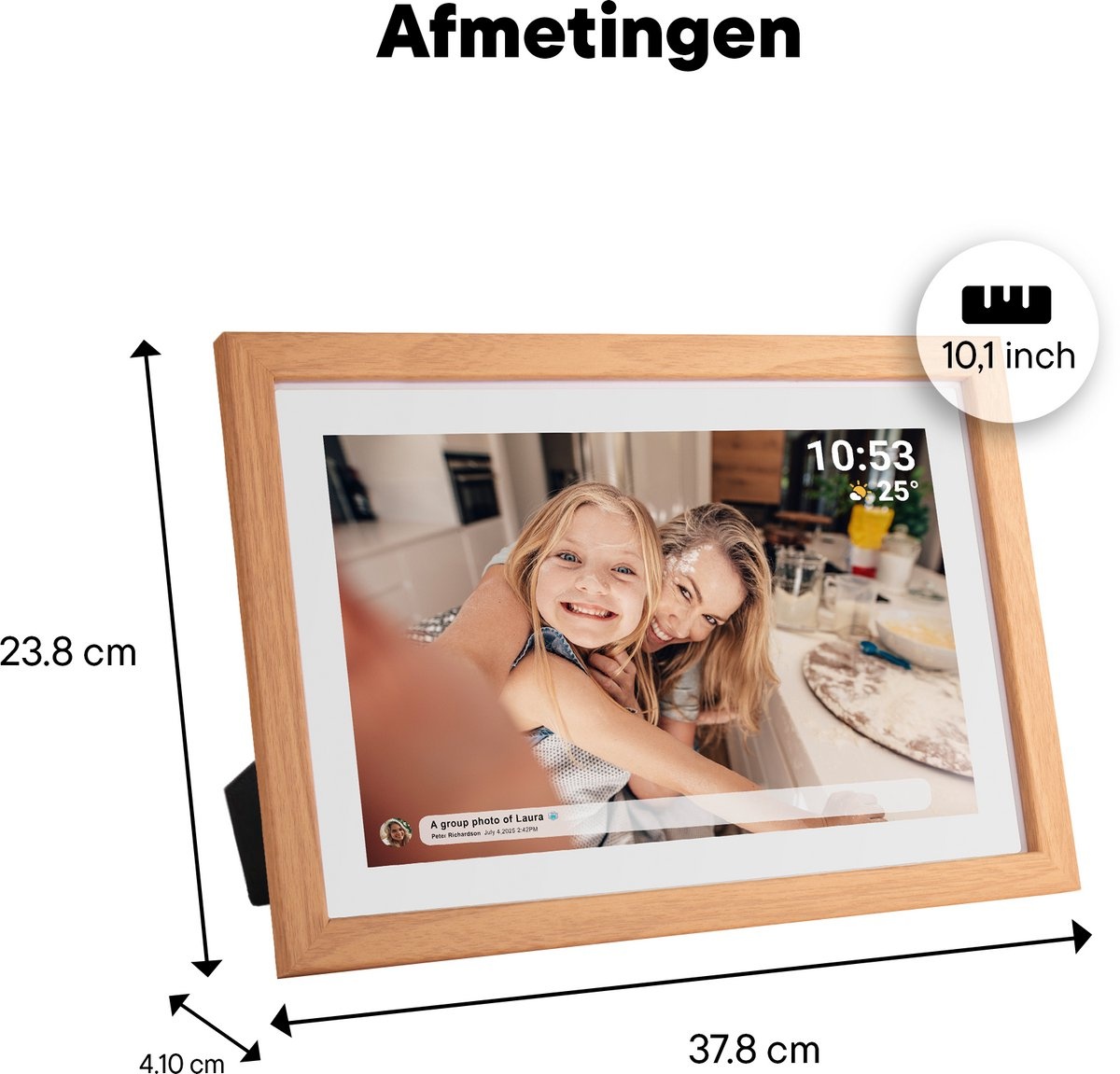 Denver PFF-1040LW - Digitale fotolijst