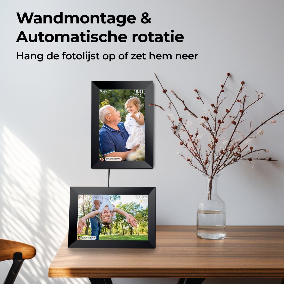 Denver PFF-1042DW - Digitale fotolijst