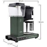 Moccamaster KBG Select (Forest Green) - Koffiezetapparaat