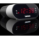 Lenco CR-07 Wit - Wekkerradio