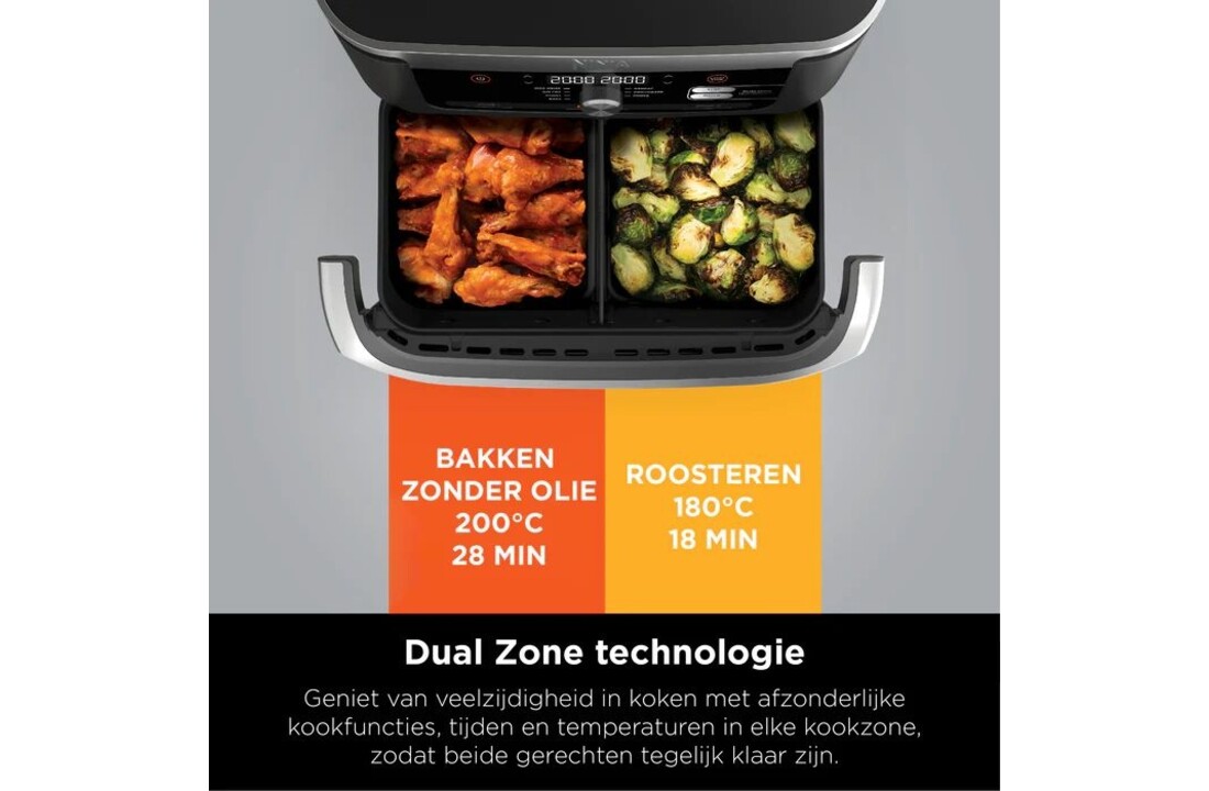 Ninja Foodi AF500EU - Hetelucht friteuse