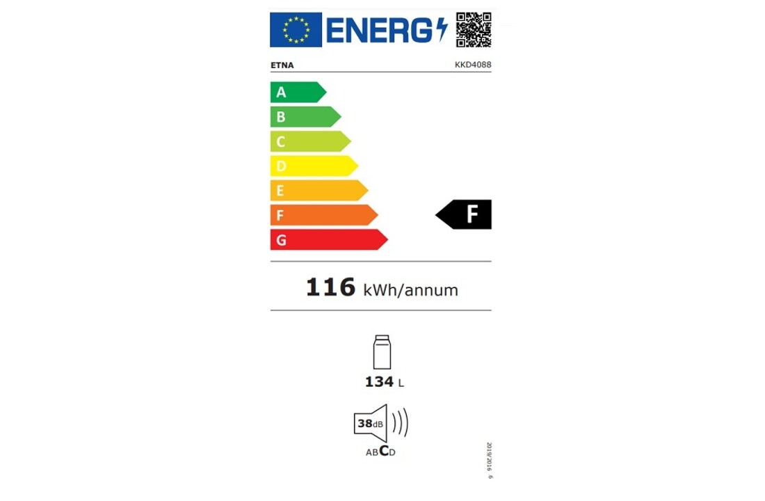 ETNA KKD4088 - Inbouw koelkast