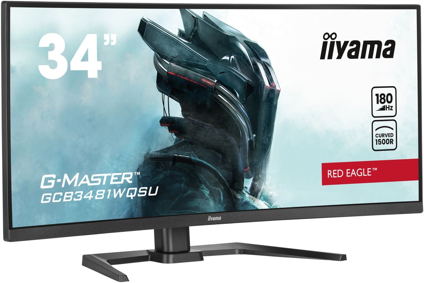 iiyama G-Master Red Eagle GCB3481WQSU-B1 - Monitor