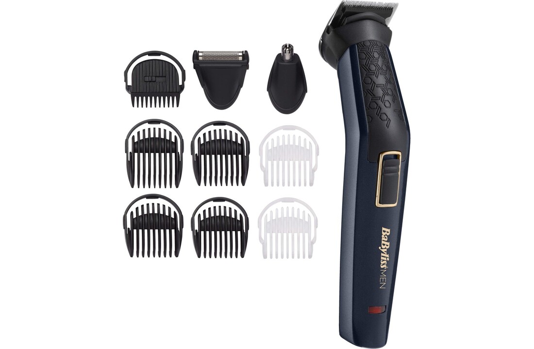 BaBylissMEN 10-in-1 Carbon Steel MT728E - Baardtrimmer