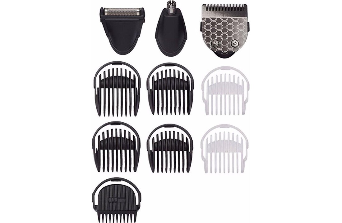 BaBylissMEN 10-in-1 Carbon Steel MT728E - Baardtrimmer
