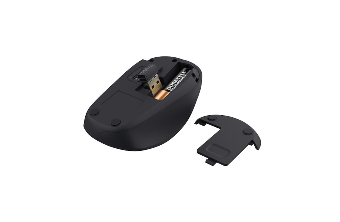 Trust Yvi+ Zwart - Muis