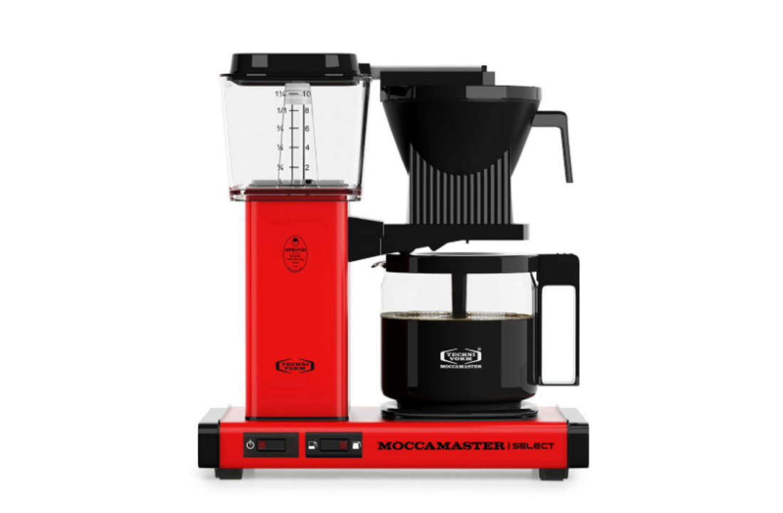 Moccamaster KBG Select (Red) - Koffiezetapparaat