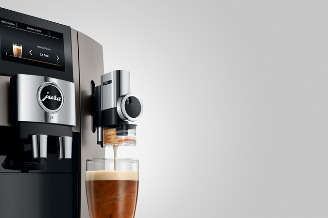 JURA J8 Midnight Silver (EA) - Koffiemachine