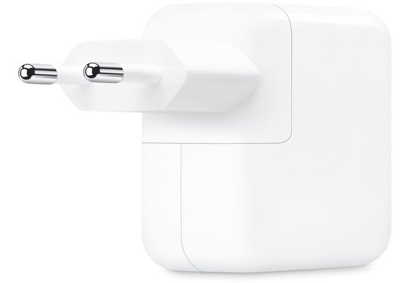 Apple 35W USB-C oplader Twee USB?C-poorten Wit