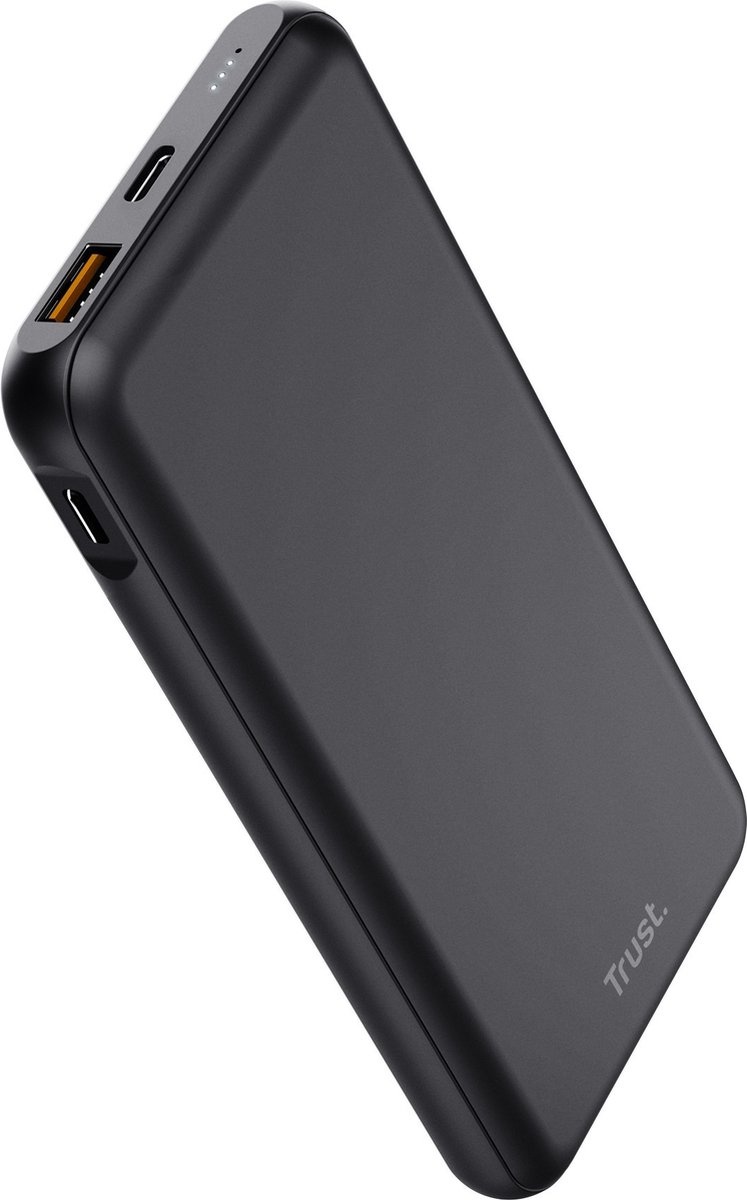 Trust Redoh Fast 10.000 mAh Zwart - Powerbank