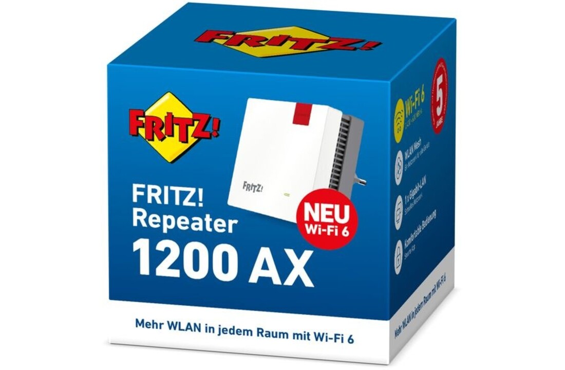 AVM FRITZ!Repeater 1200 AX - Wifi repeater