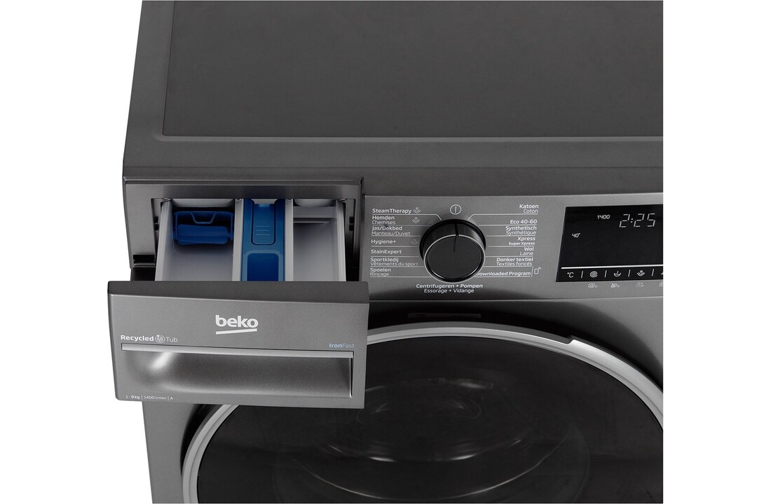Beko B3WT5941M IronFast RecycledTub - Wasmachine