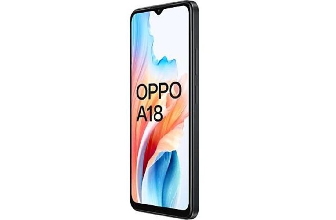 OPPO A18 128GB Glowing Black - Mobiele telefoon