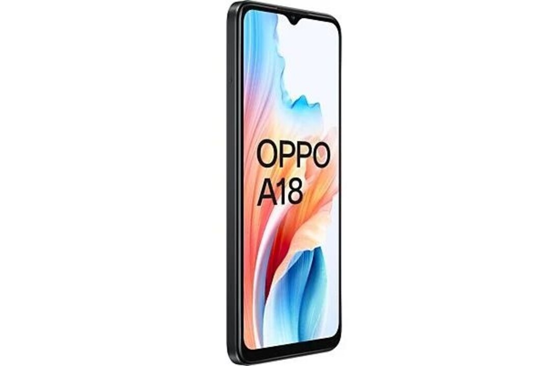 OPPO A18 128GB Glowing Black - Mobiele telefoon