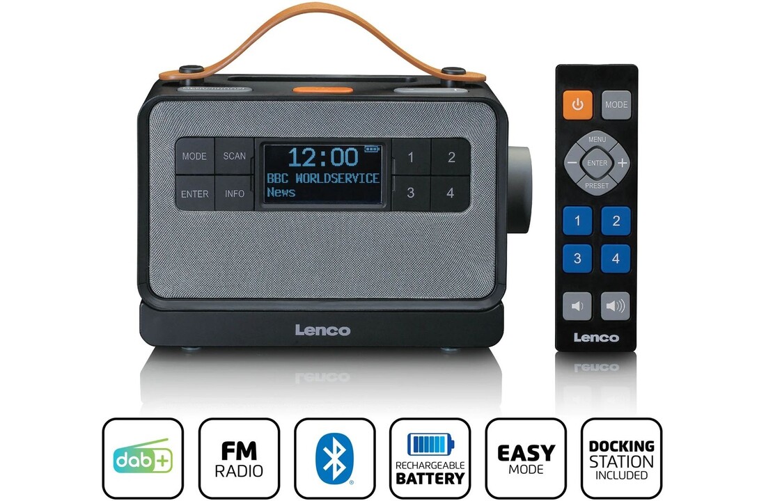 Lenco PDR-065BK - Radio