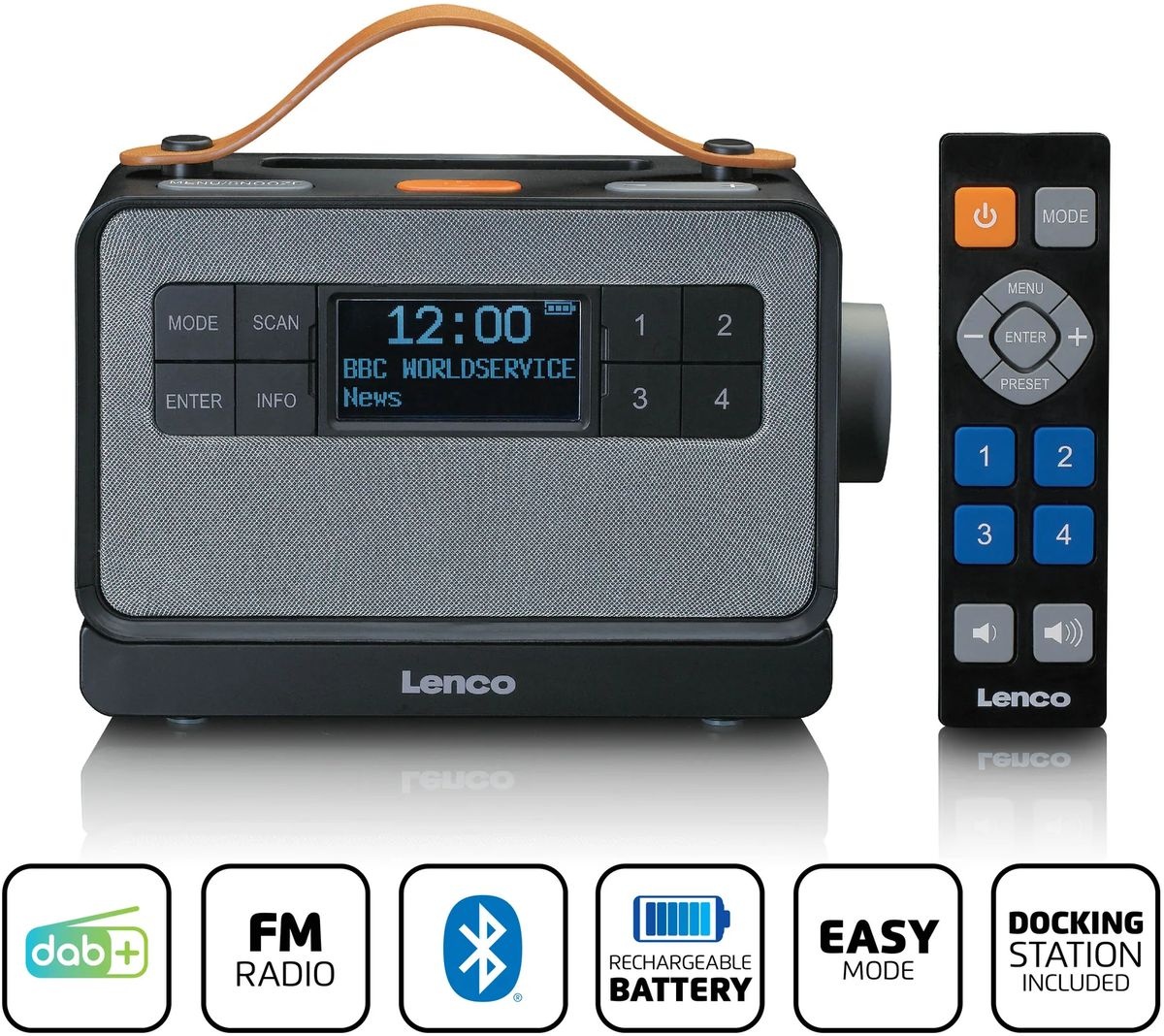 Lenco PDR-065BK - Radio