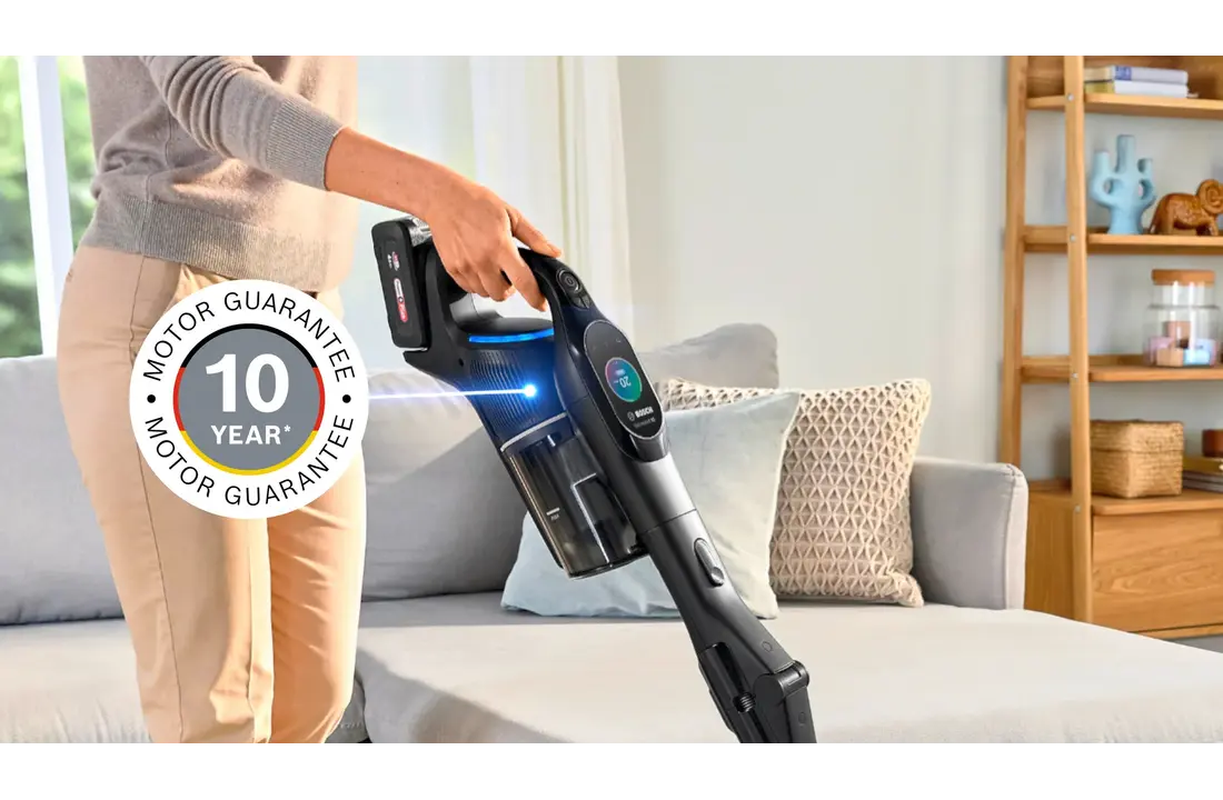 Bosch Unlimited 10  BXS1041BQC - draadloze steelstofzuiger.