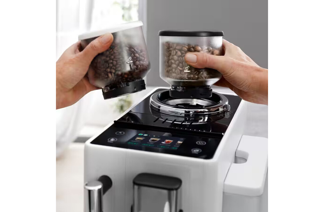 De'Longhi Rivelia Arctic White EXAM440.55.W - Koffiemachine