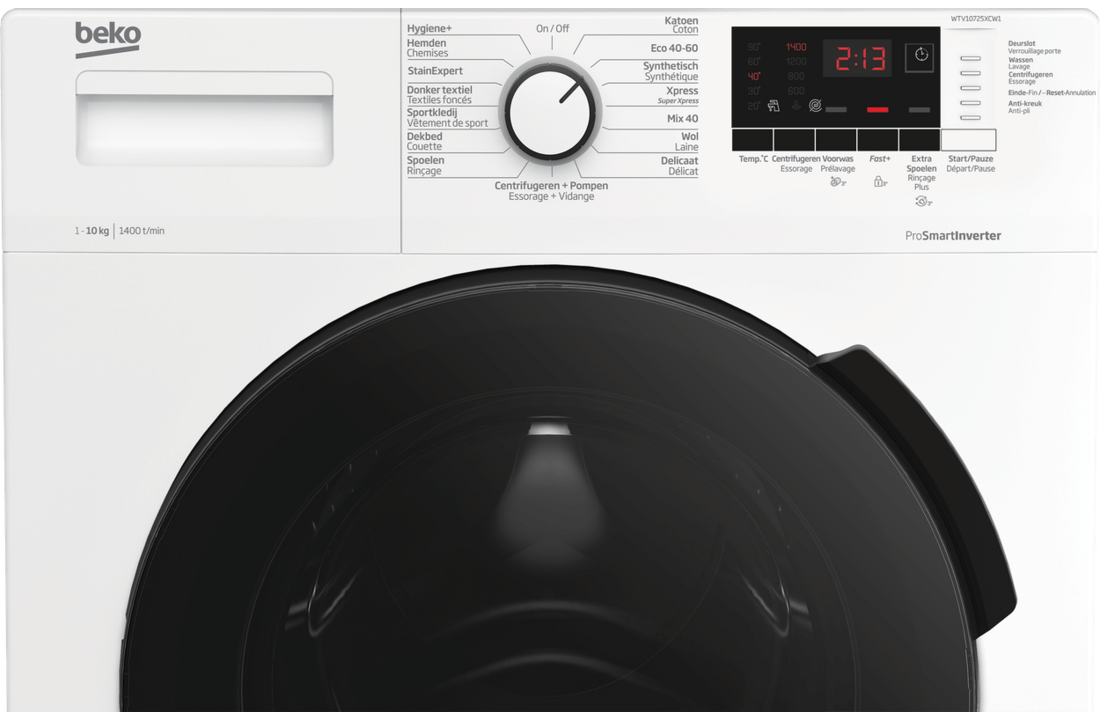 Beko WTV10725XCW1 - Wasmachine