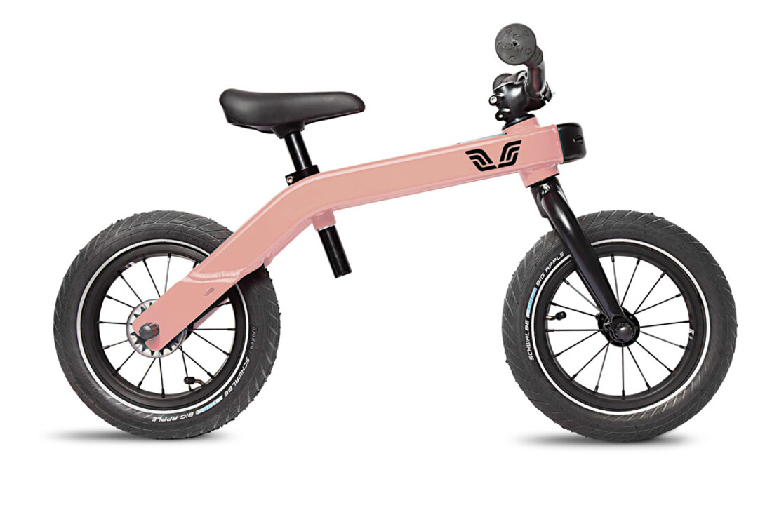 Vici 3-in-1 meegroeifiets vintage roze