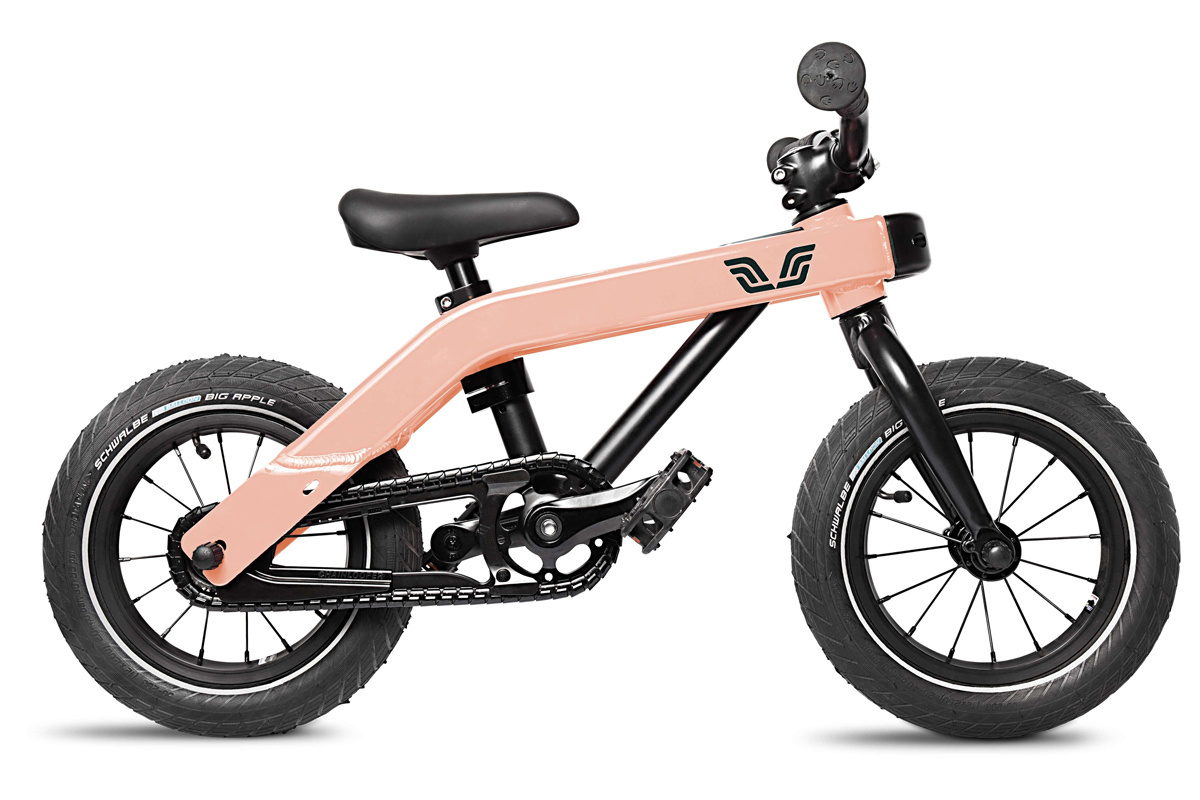 Vici 3-in-1 meegroeifiets vintage roze